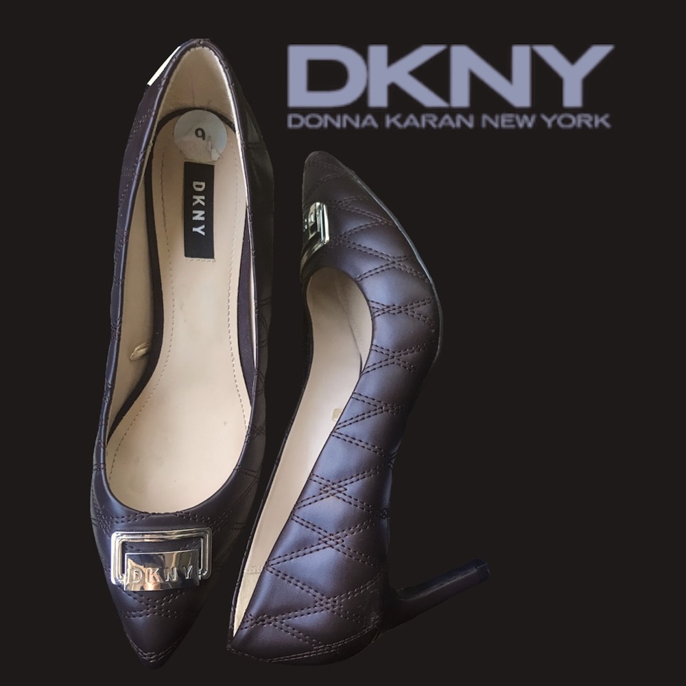 DKNY Quilted Heels